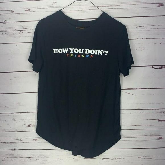 Friends The Television‎ Series How You Doin’? tee S - Picture 1 of 7